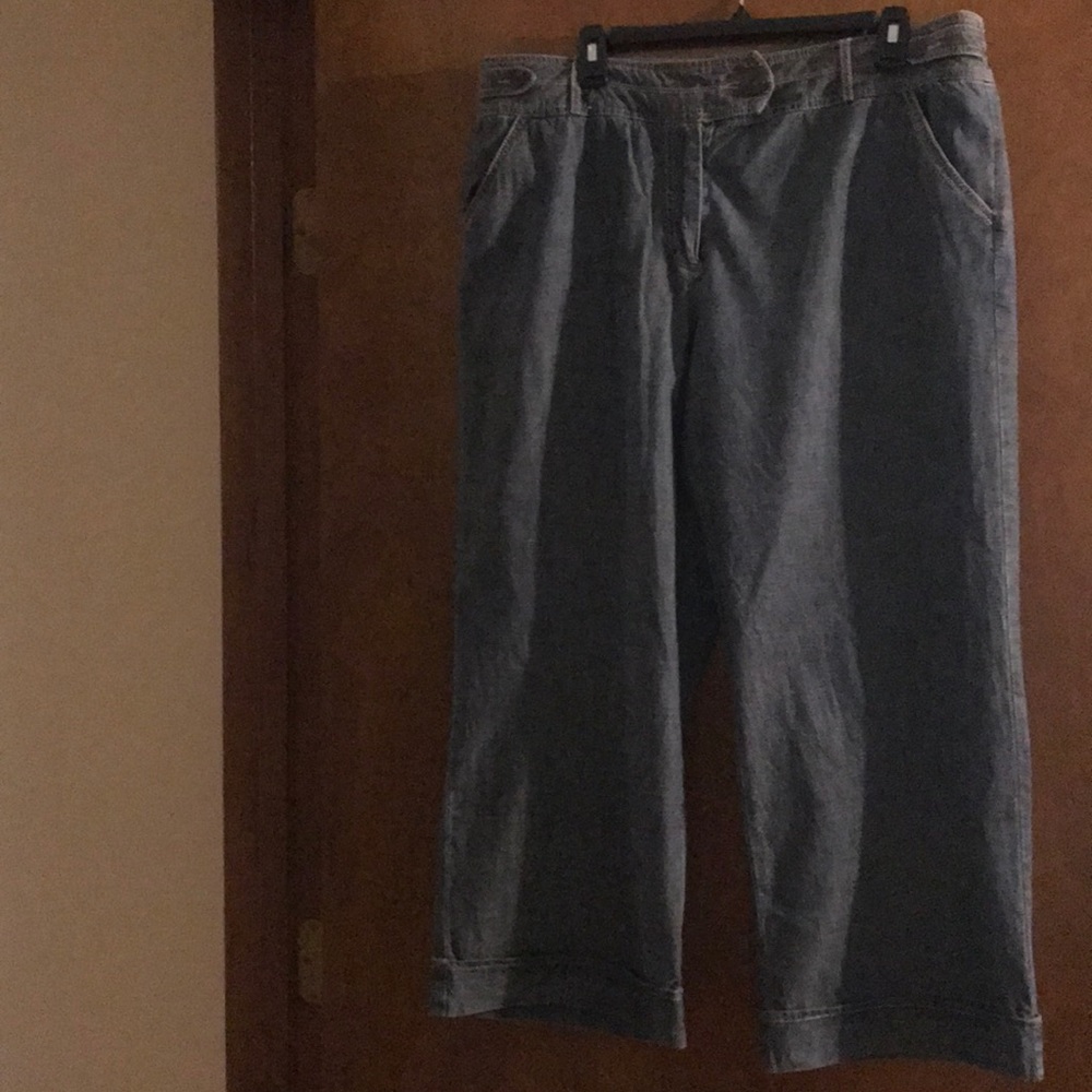 Bamboo Traders crop jeans
